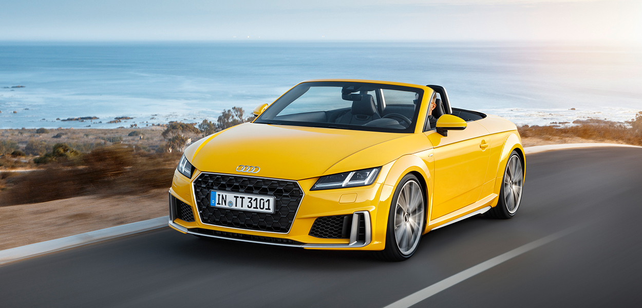 אאודי TT Roadster Audi קידמה באמצעות טכנולוגיה
